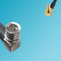 QMA Male Right Angle to SMB Male Right Angle RF Cable