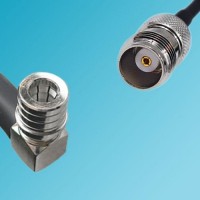 TNC Female to QMA Male Right Angle RF Cable
