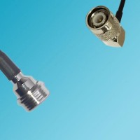QN Male to TNC Male Right Angle RF Coaxial Cable