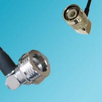 QN Male Right Angle to TNC Male Right Angle RF Coaxial Cable