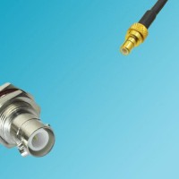 RP BNC Bulkhead Female to SMB Male RF Coaxial Cable