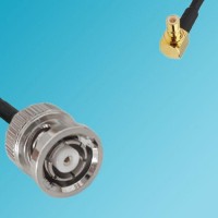 RP BNC Male to SMB Male Right Angle RF Coaxial Cable