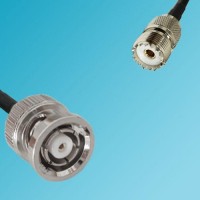 UHF Female to RP BNC Male RF Cable