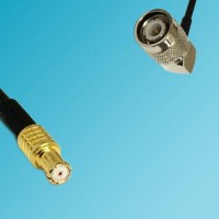 RP MCX Male to TNC Male Right Angle RF Coaxial Cable