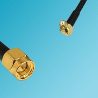 RP MCX Male Right Angle to SMA Male RF Coaxial Cable