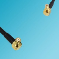 RP MCX Male Right Angle to SMB Male Right Angle RF Coaxial Cable