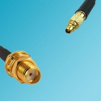RP MMCX Male to SMA Bulkhead Female RF Coaxial Cable