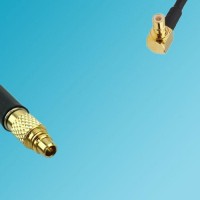 RP MMCX Male to SMB Male Right Angle RF Coaxial Cable