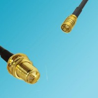 RP SMA Bulkhead Female to SMB Female RF Coaxial Cable