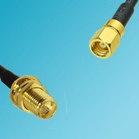 RP SMA Bulkhead Female to SMC Female RF Coaxial Cable