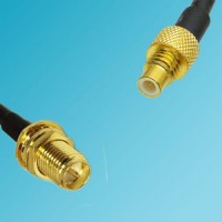 RP SMA Bulkhead Female to SMC Male RF Coaxial Cable