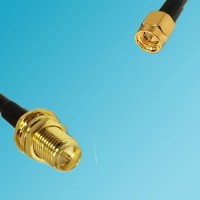 RP SMA Bulkhead Female to SSMA Male RF Coaxial Cable