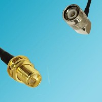 RP SMA Bulkhead Female to TNC Male Right Angle RF Coaxial Cable