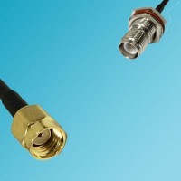RP SMA Male to RP TNC Bulkhead Female RF Coaxial Cable