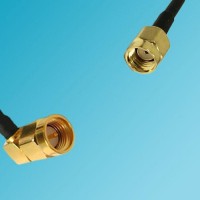 RP SMA Male to SMA Male Right Angle RF Coaxial Cable
