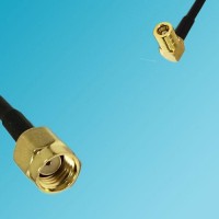 RP SMA Male to SMB Female Right Angle RF Coaxial Cable