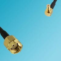 RP SMA Male to SMB Male Right Angle RF Coaxial Cable