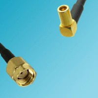 RP SMA Male to SSMB Female Right Angle RF Coaxial Cable