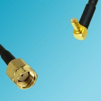 RP SMA Male to SSMB Male Right Angle RF Coaxial Cable