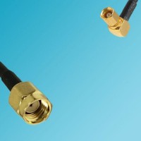 RP SMA Male to SSMC Female Right Angle RF Coaxial Cable