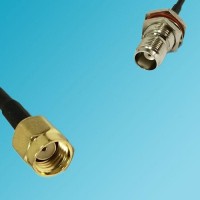 RP SMA Male to TNC Bulkhead Female RF Coaxial Cable