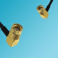 RP SMA Male Right Angle to RP SMA Male Right Angle RF Coaxial Cable