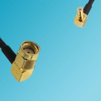RP SMA Male Right Angle to SMB Male Right Angle RF Coaxial Cable