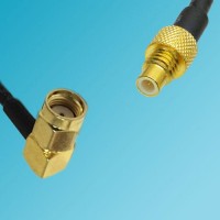 RP SMA Male Right Angle to SMC Male RF Coaxial Cable