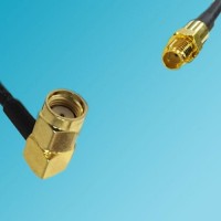RP SMA Male Right Angle to SSMA Female RF Cable