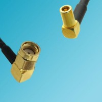 RP SMA Male Right Angle to SSMB Female Right Angle RF Coaxial Cable