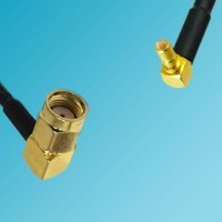 RP SMA Male Right Angle to SSMB Male Right Angle RF Coaxial Cable