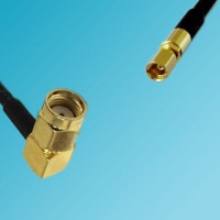 RP SMA Male Right Angle to SSMC Female RF Coaxial Cable