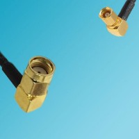 RP SMA Male Right Angle to SSMC Female Right Angle RF Coaxial Cable