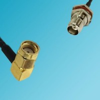 RP SMA Male Right Angle to TNC Bulkhead Female RF Coaxial Cable