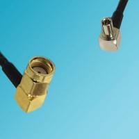 TS9 Male Right Angle to RP SMA Male Right Angle RF Cable
