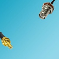 RP TNC Bulkhead Female to SMB Bulkhead Male RF Coaxial Cable
