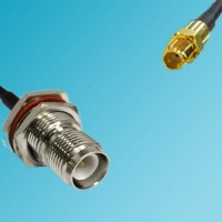 RP TNC Bulkhead Female to SSMA Female RF Cable