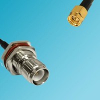 RP TNC Bulkhead Female to SSMA Male RF Cable