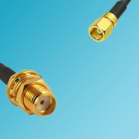 SMA Bulkhead Female to SSMC Female RF Coaxial Cable