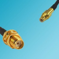 SSMC Male to SMA Bulkhead Female RF Cable