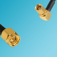 SMA Male to SMC Female Right Angle RF Coaxial Cable