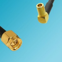 SMA Male to SSMB Female Right Angle RF Coaxial Cable