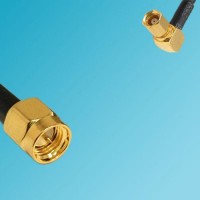 SMA Male to SSMC Female Right Angle RF Coaxial Cable