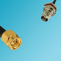 SMA Male to TNC Bulkhead Female RF Coaxial Cable