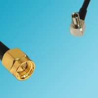 TS9 Male Right Angle to SMA Male RF Cable