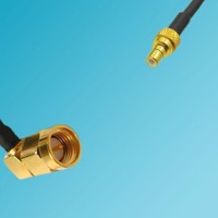 SMA Male Right Angle to SMB Male RF Coaxial Cable