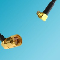 SMA Male Right Angle to SMP Female Right Angle RF Coaxial Cable