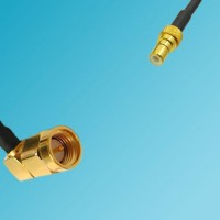 SMA Male Right Angle to SSMB Male RF Coaxial Cable