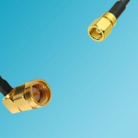 SMA Male Right Angle to SSMC Female RF Coaxial Cable