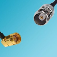 TNC Female to SMA Male Right Angle RF Cable